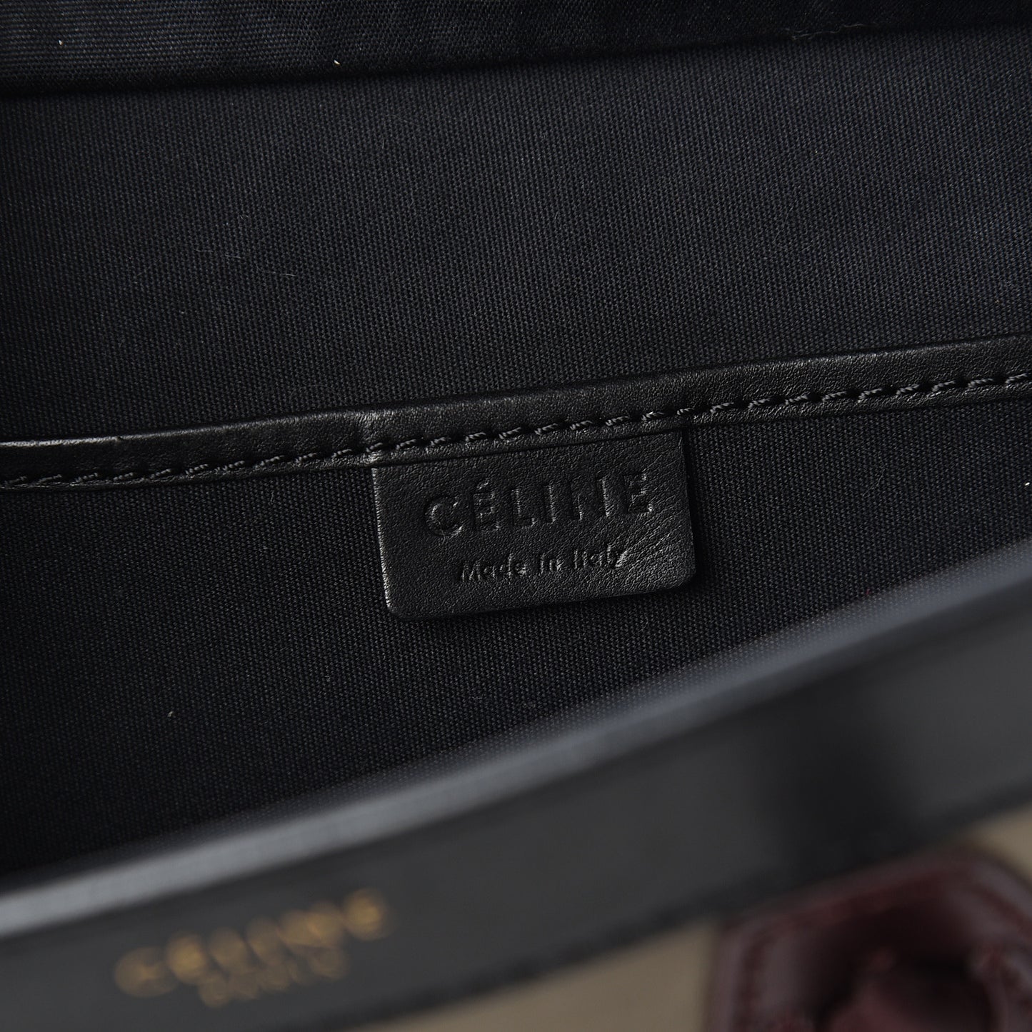 Smooth Calfskin Nano Tri-Color Luggage Grey