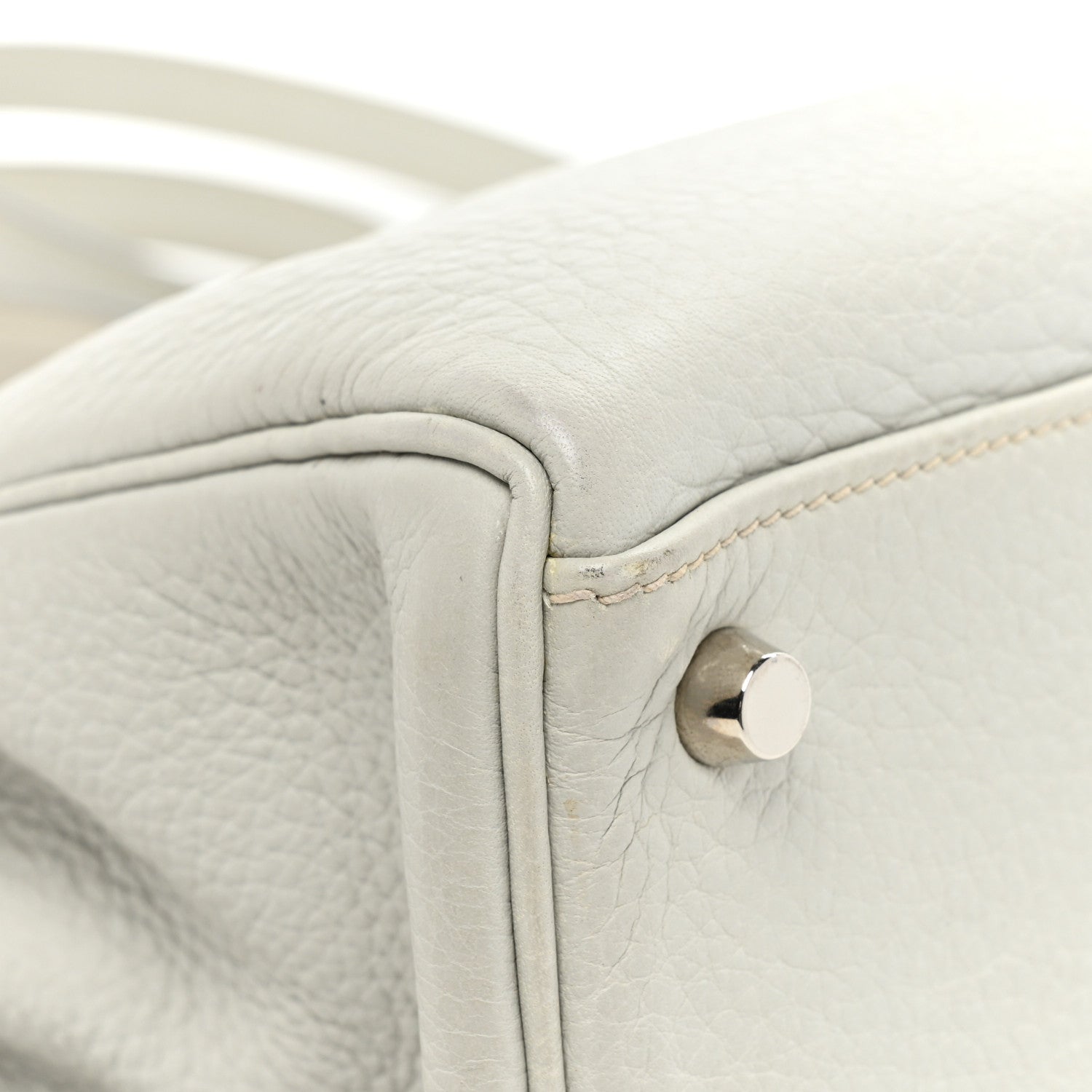 Hermes Taurillon Clemence Kelly Retourne 32 Gris Perle 12 of 18