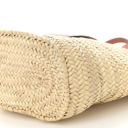 Loewe Raffia Large Basket Tote Bag Natural Tan 9 of 10