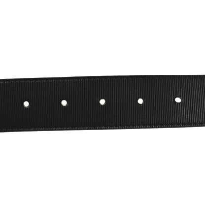 Louis Vuitton Calfskin Crystal 35MM LV Circle Tresor Belt 80 32 Black 3 of 6