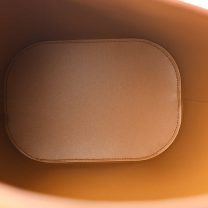 Celine Suede Calfskin Triomphe Medium Louise Bag Pecan 6 of 14