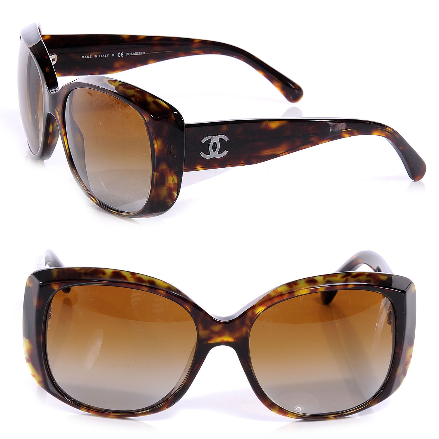 Chanel Mother Of Pearl CC Sunglasses 5227 Tortoise 1 of 5