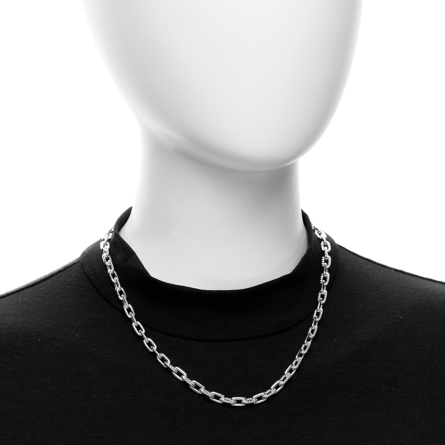 Sterling Silver 5.5mm Madison Chain Necklace