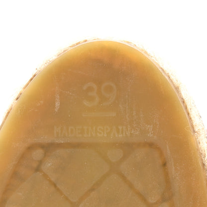 Chanel Satin Grosgrain CC Espadrilles 39 Black 7 of 10