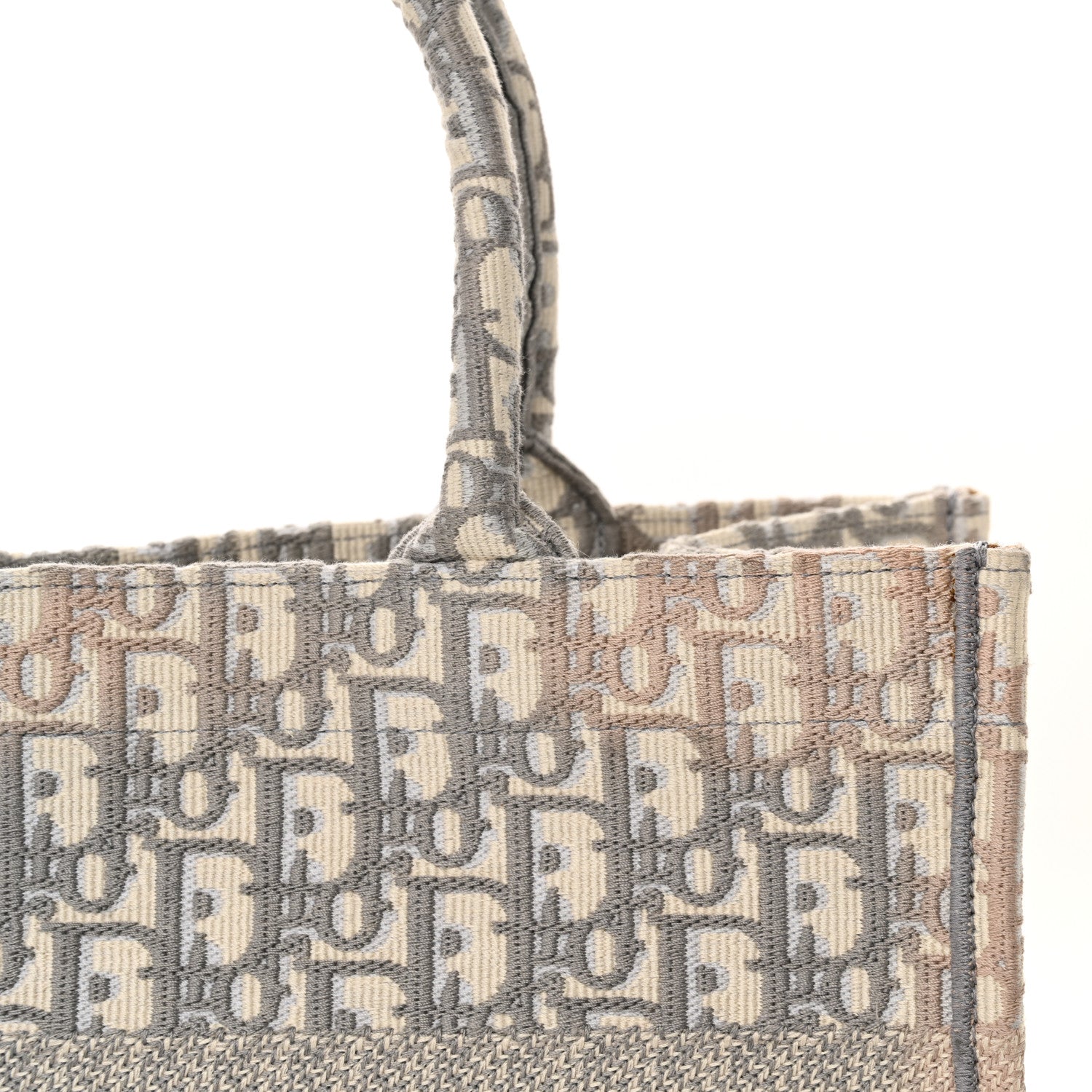 Christian Dior Oblique Medium Book Tote Grey 1766151 – FASHIONPHILE