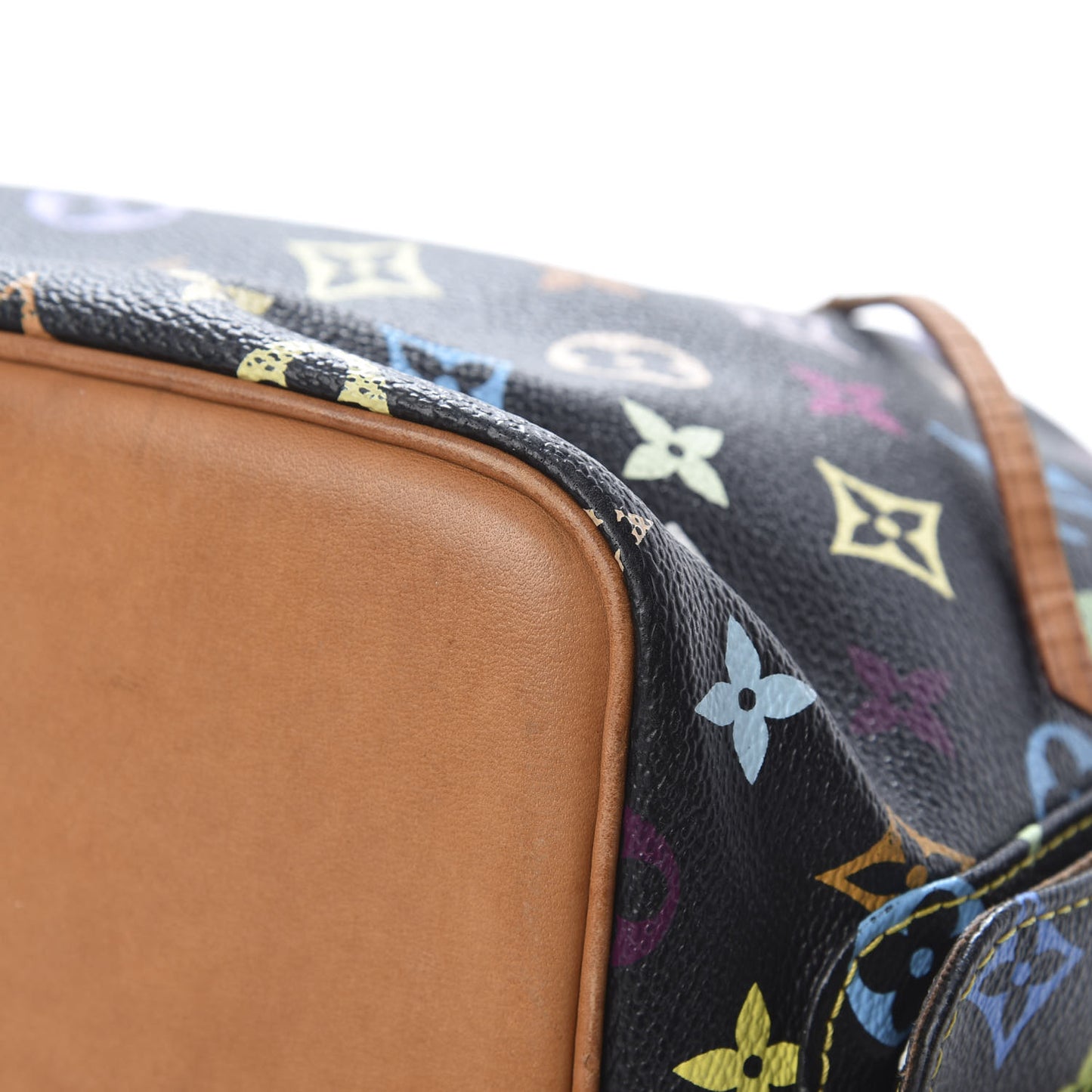 Monogram Multicolor Petit Noe Black