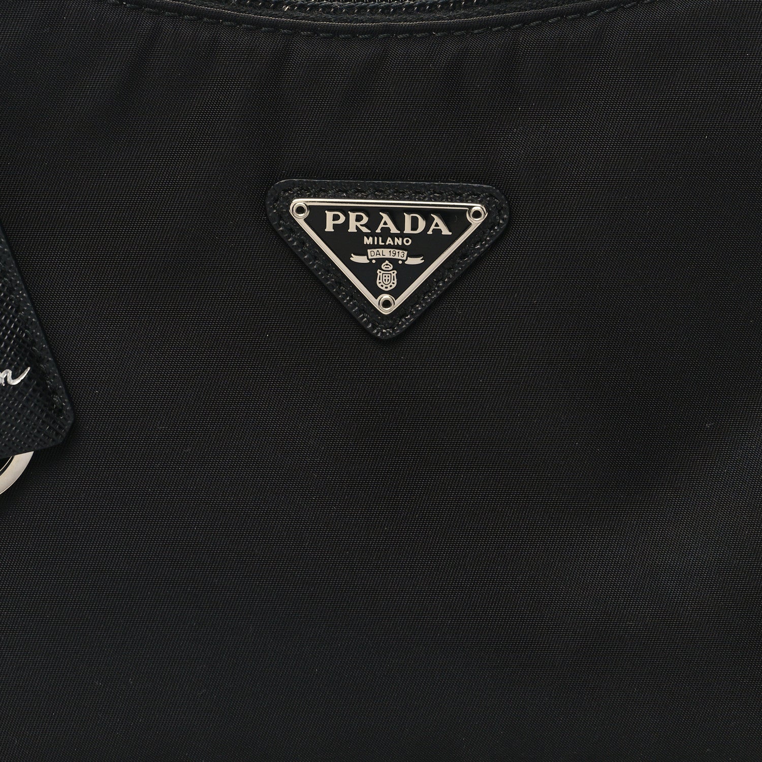 Prada Tessuto Nylon Mini Re-Edition 2000 Bag Black 7 of 9