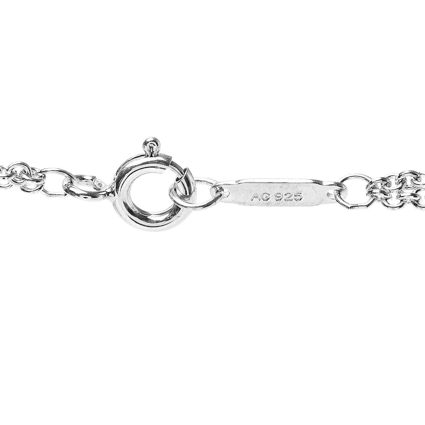Sterling Silver Infinity Pendant Necklace