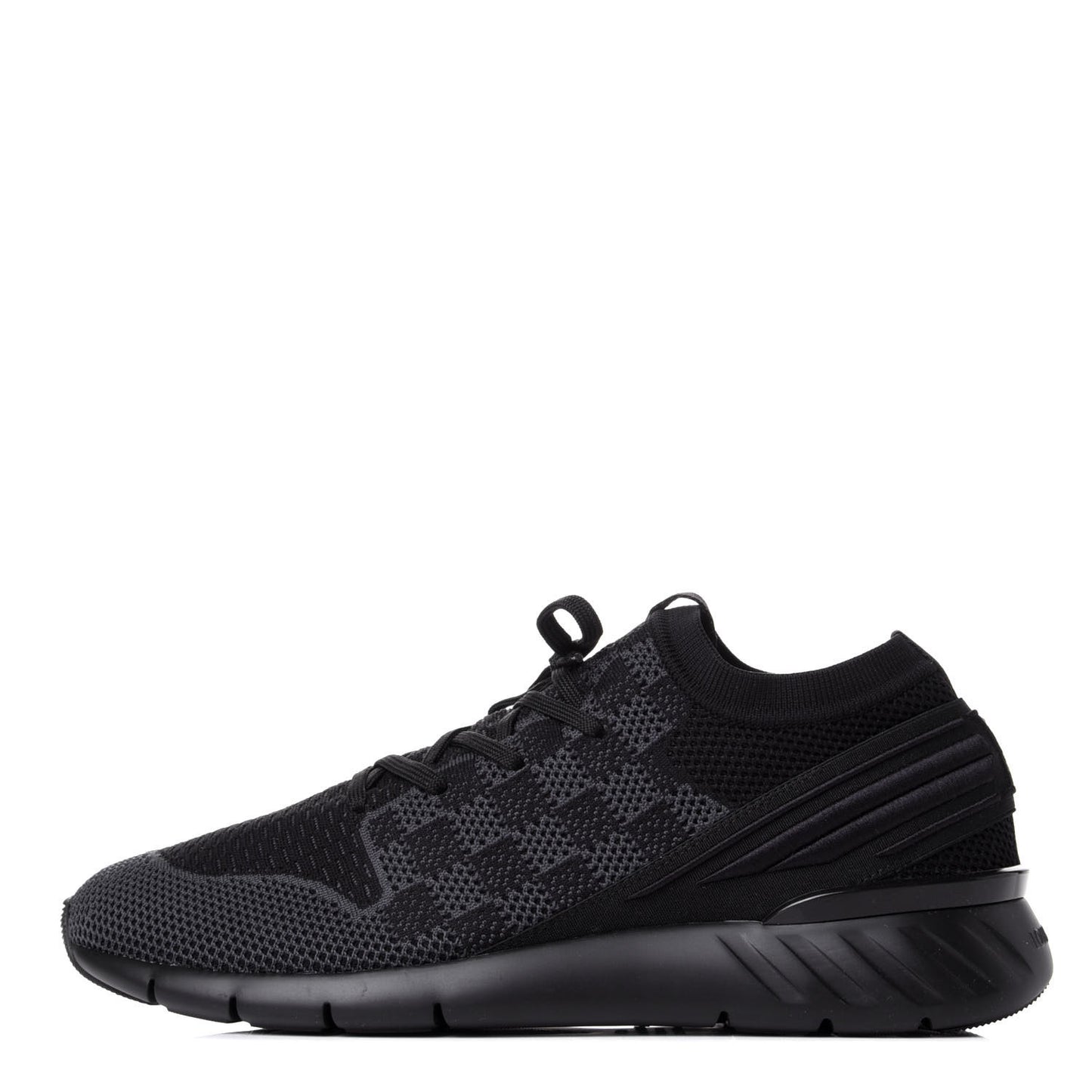 Knit Damier Fastlane Sneakers 10.5 Graphite