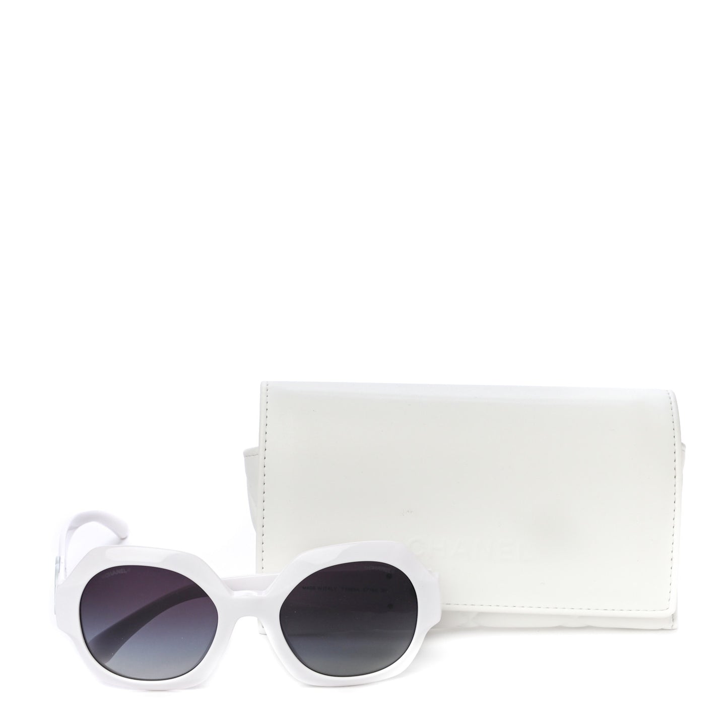 Acetate CC Sunglasses 71393A White