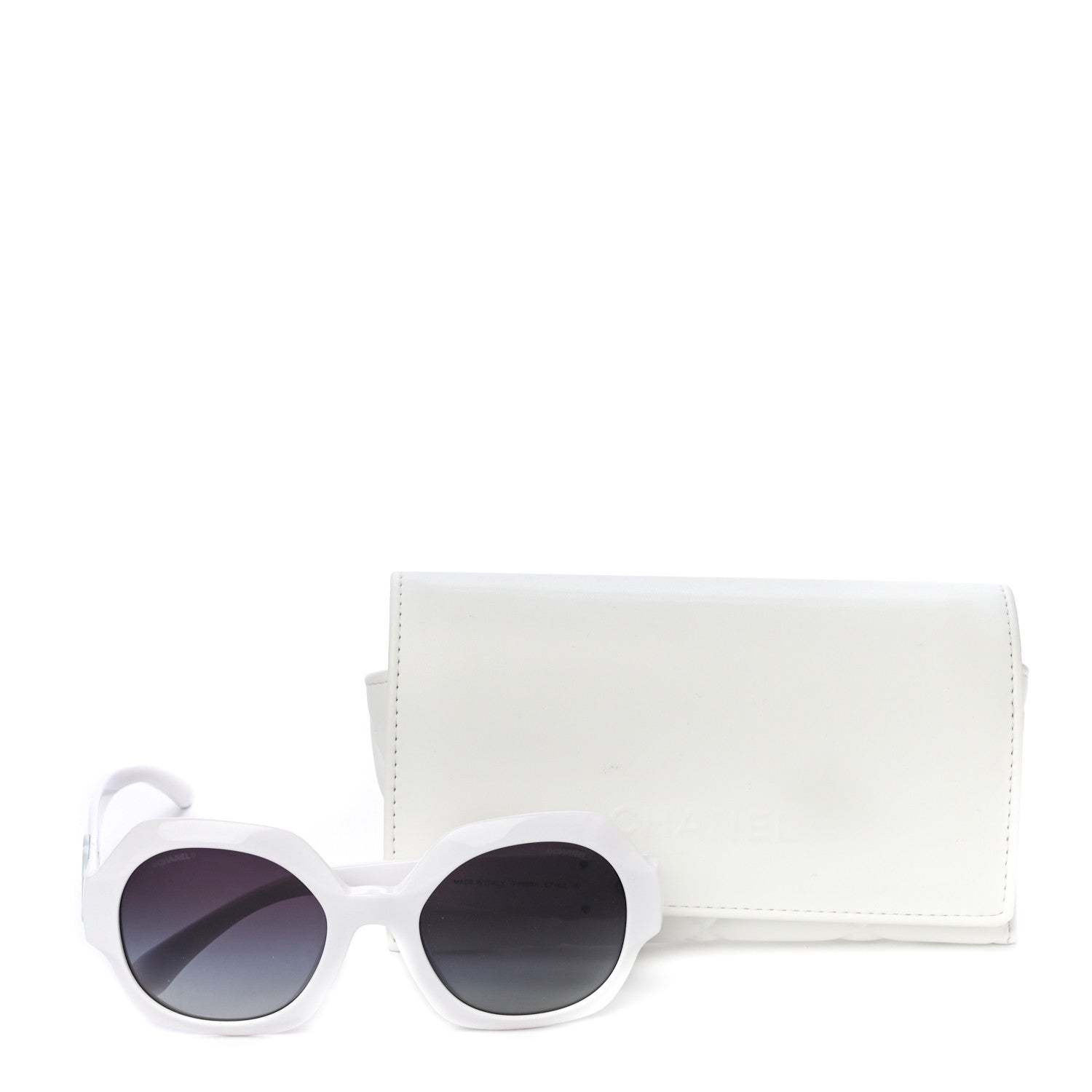Chanel Acetate CC Sunglasses 71393A White 7 of 7