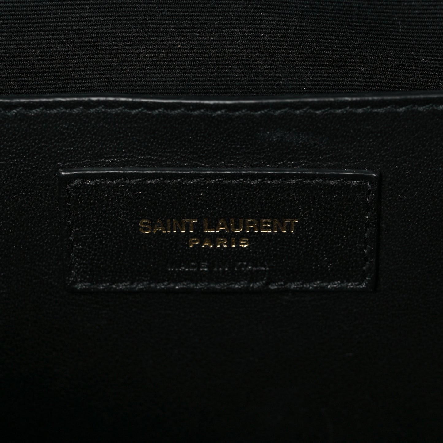 Lambskin Matelasse Monogram Vicky Camera Bag Black