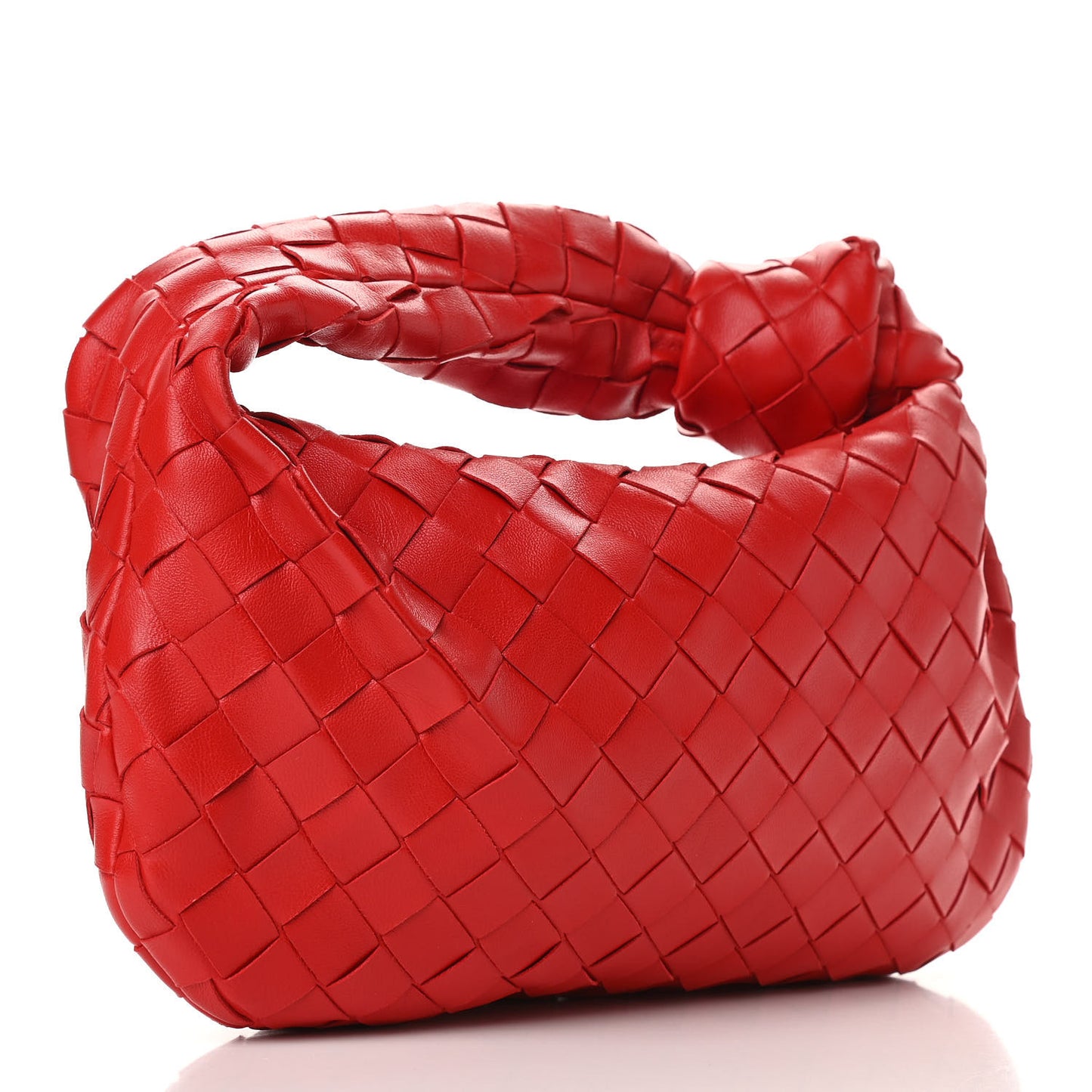 Nappa Intrecciato Mini Jodie Red