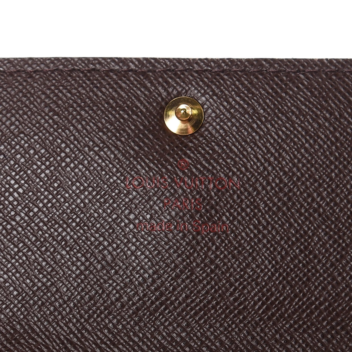 Damier Ebene Sarah Wallet