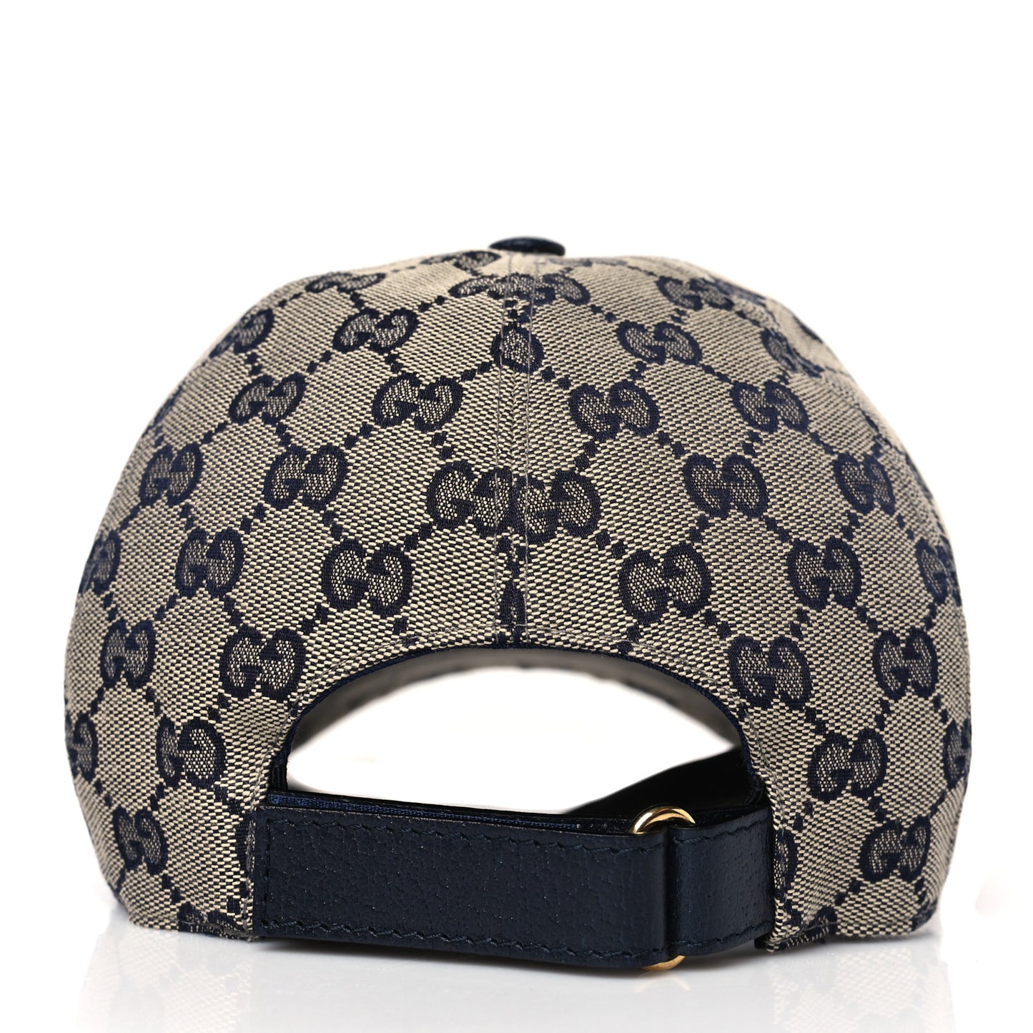 Monogram Web Baseball Hat L Beige Blue