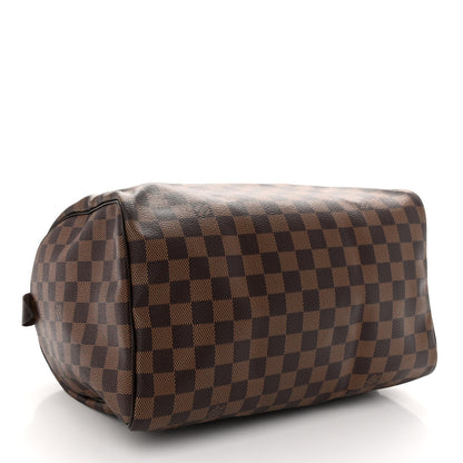 Louis Vuitton Damier Ebene Speedy 30 4 of 9