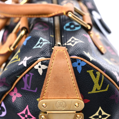 Louis Vuitton Monogram Multicolor Speedy 30 Black 18 of 18
