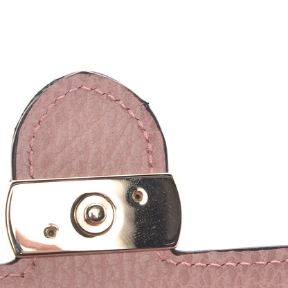 Gucci Dollar Calfskin Interlocking G Chain Wallet Soft Pink 10 of 11