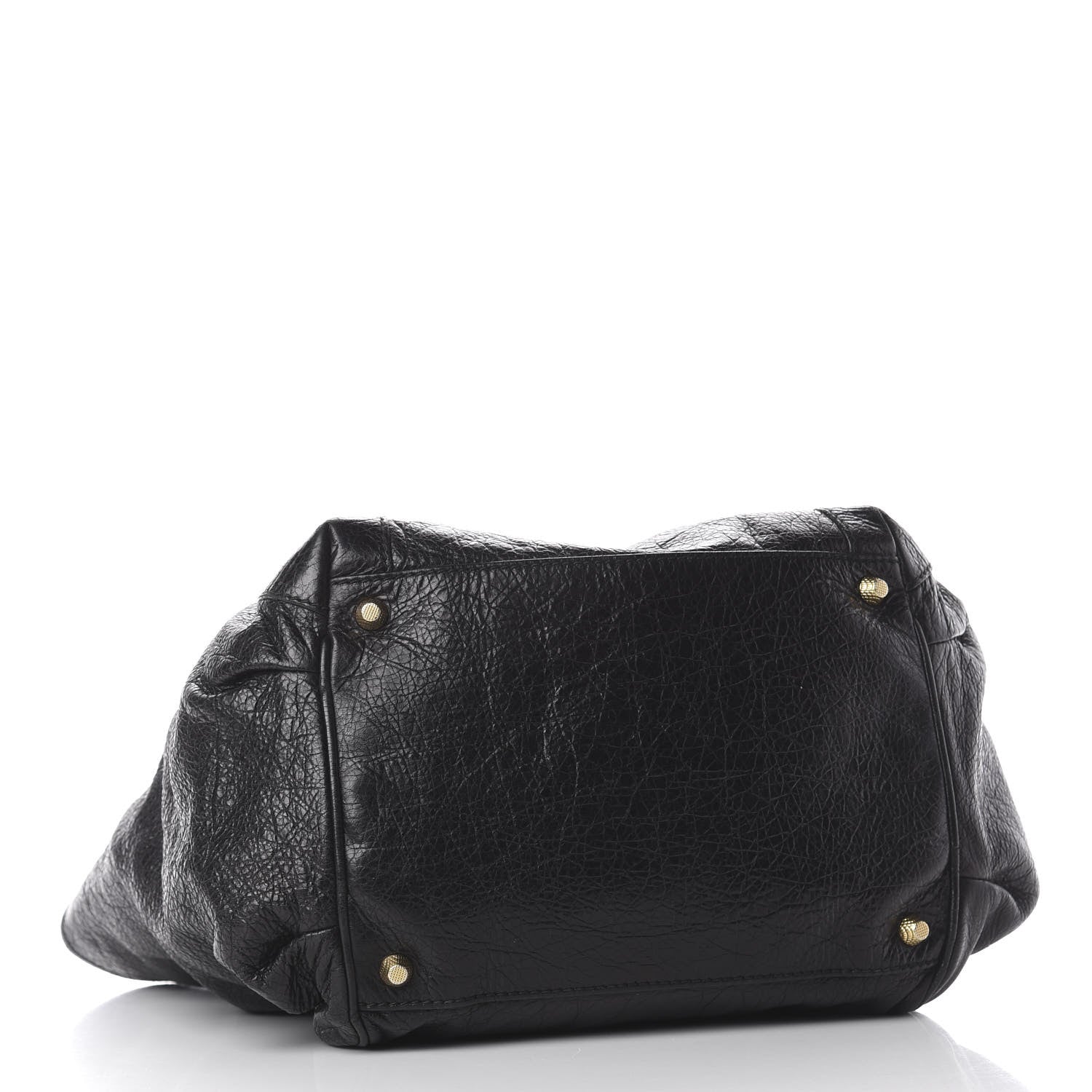 Balenciaga Agneau Giant 12 Gold Hardware S Sunday Tote Black 3 of 10