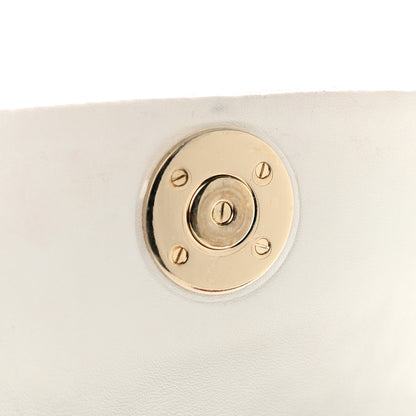 Versace Nappa Barocco Quilted Vanitas Medea Shoulder Bag White 9 of 13