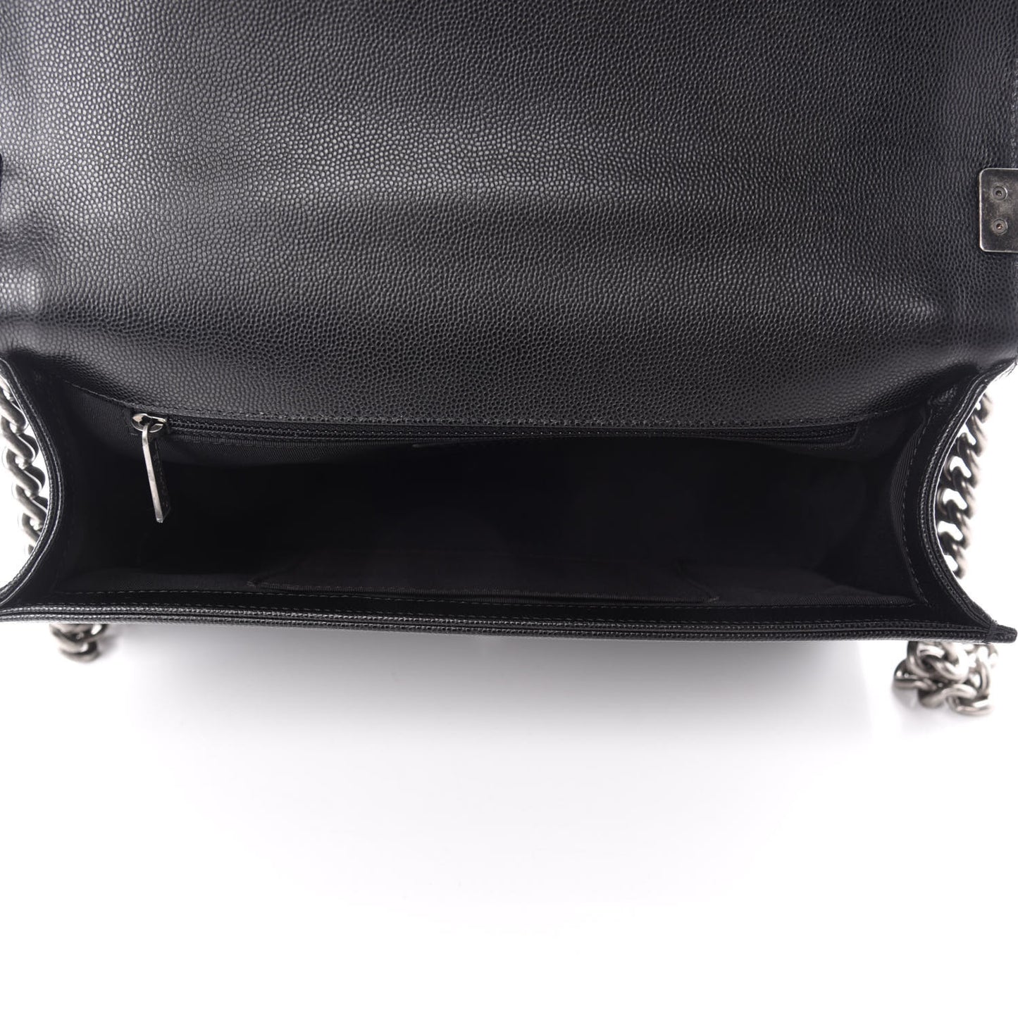 Caviar Quilted New Medium Boy Flap Black