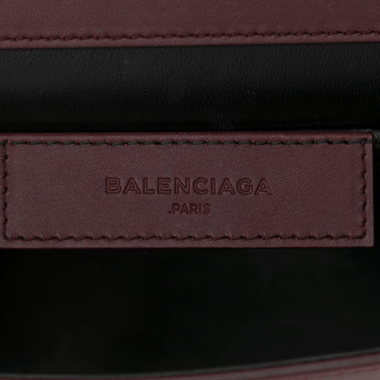 Balenciaga Calfskin Le Dix Cartable S Bag Aubergine 6 of 11