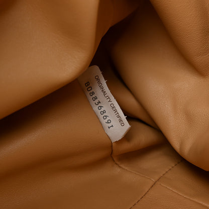 Bottega Veneta Smooth Butter Calf The Pouch Oversized Clutch Almond 7 of 10