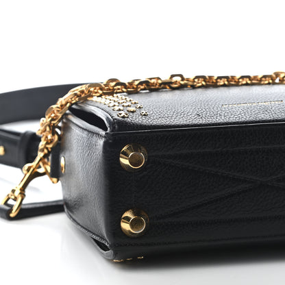 Alexander McQueen Grained Calfskin Studded Box Shoulder Bag 16 Black 7 of 8