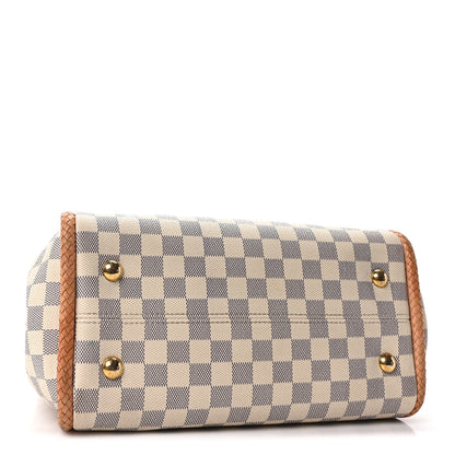 Louis Vuitton Damier Azur Propriano Rose Ballerine 4 of 10