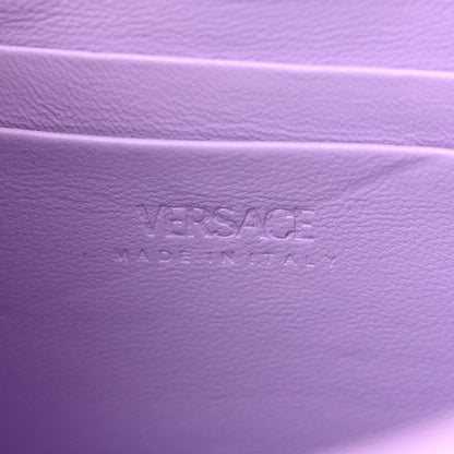 Versace Calfskin Small Greca Goddess Shoulder Bag Lilac 6 of 10