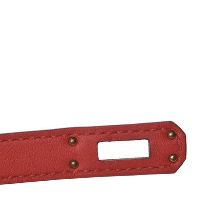 Hermes Swift Kelly Retourne 25 Rouge Tomate 24 of 31
