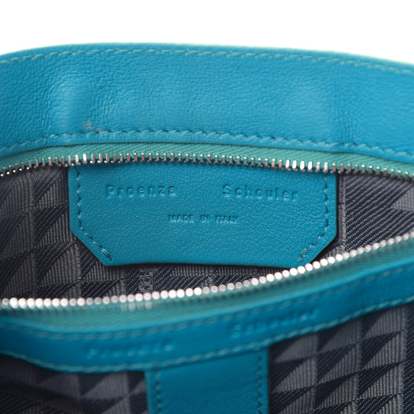 Lambskin Medium PS1 Satchel Turquoise