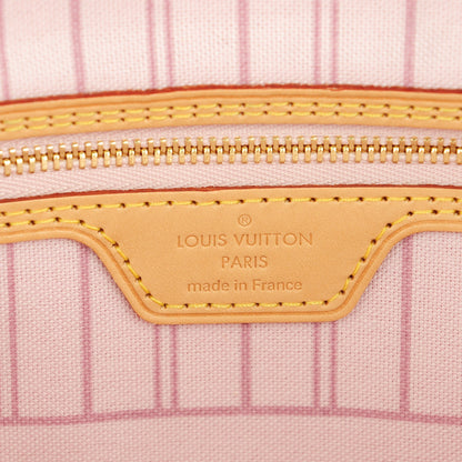 Louis Vuitton Monogram Saint Tropez V Neverfull MM Rose Ballerine 7 of 10