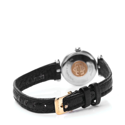 Van Cleef & Arpels Stainless Steel 18K Yellow Gold Calfskin 21mm La Collection Quartz Watch 3 of 6