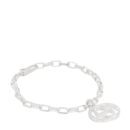 Gucci Sterling Silver Interlocking GG Bracelet 1 of 4