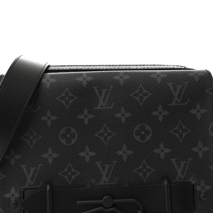 Louis Vuitton Monogram Eclipse Steamer Messenger 7 of 9