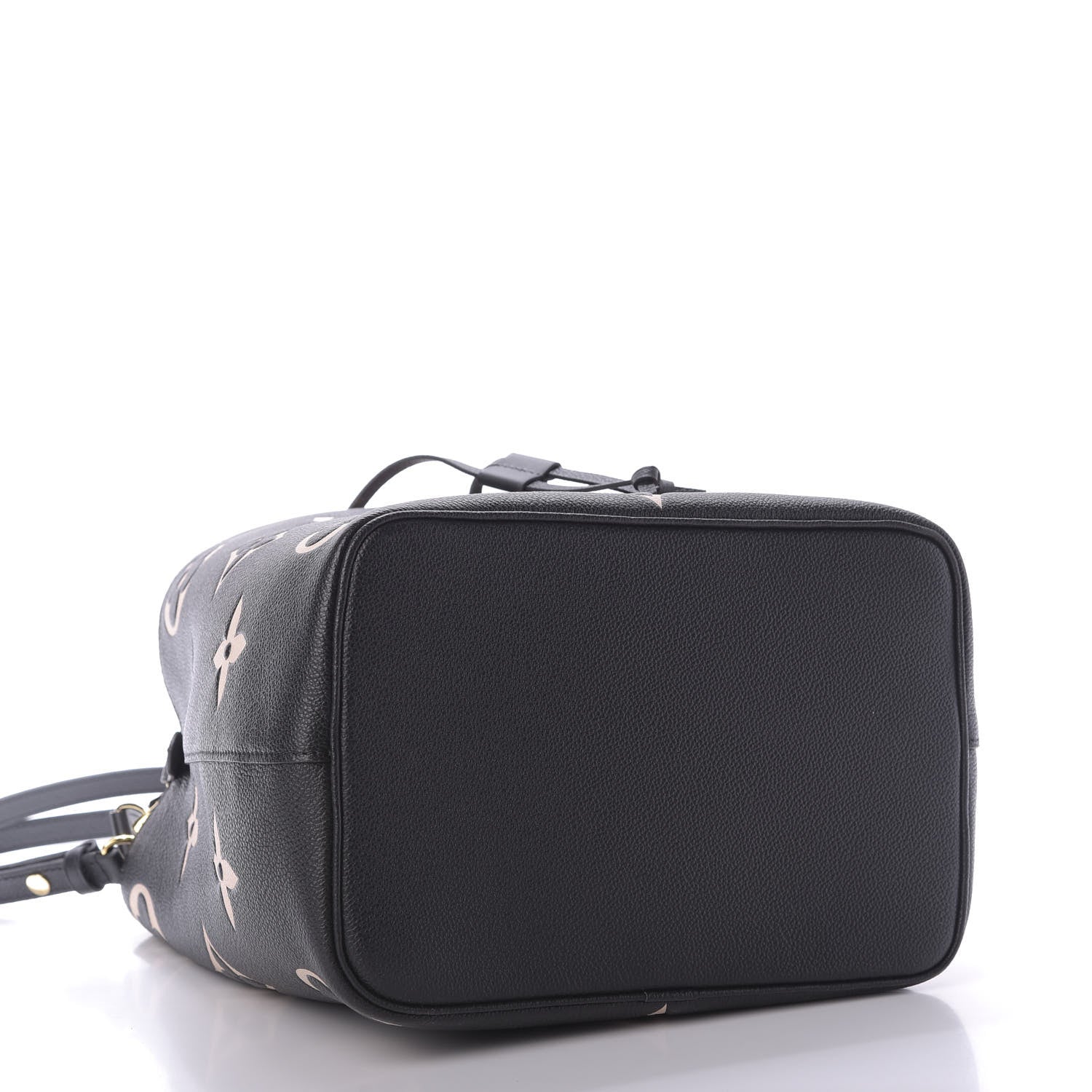 Louis Vuitton Empreinte Monogram Giant Neonoe MM Black Beige 5 of 10