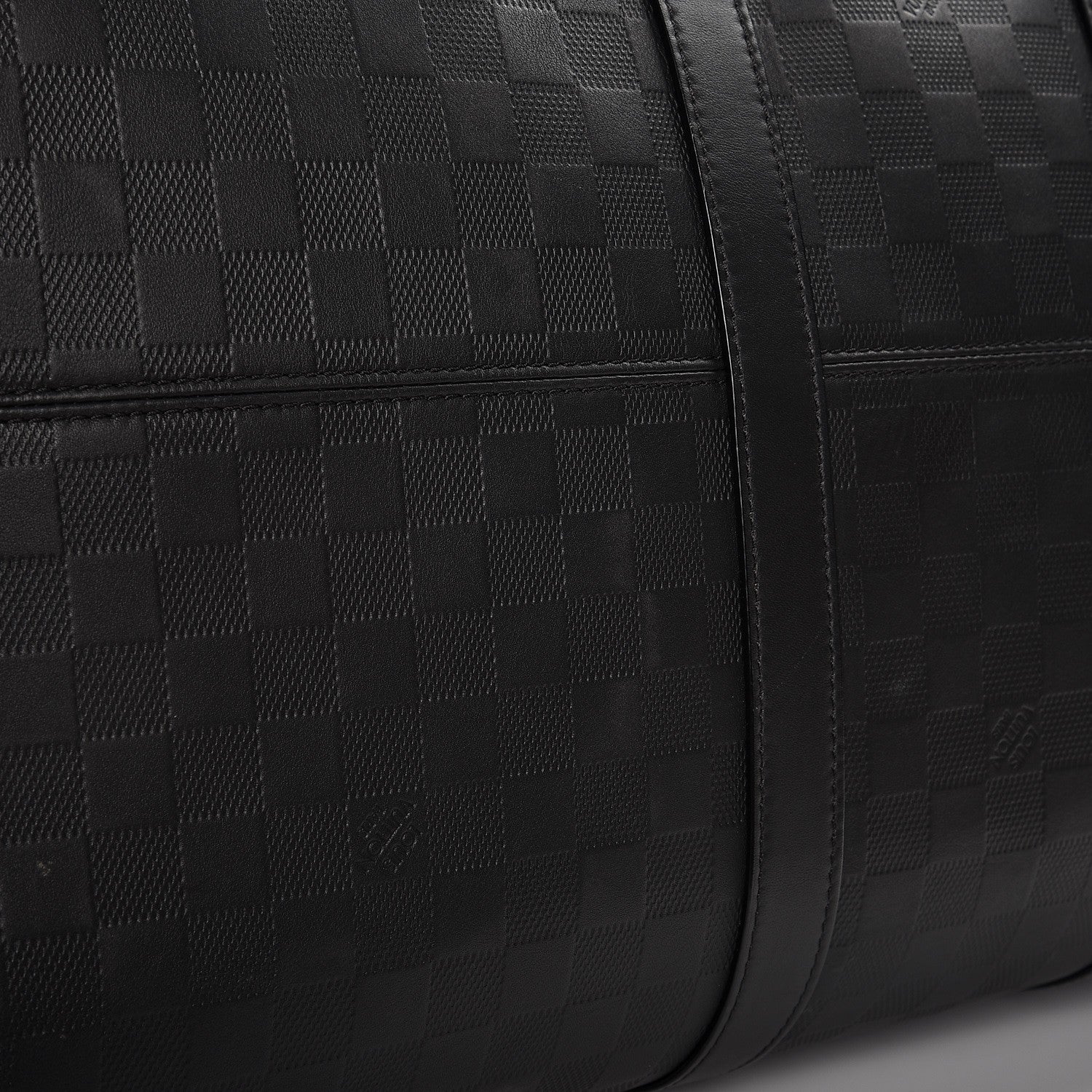 Louis Vuitton Damier Infini Keepall Bandouliere 55 Onyx 9 of 14