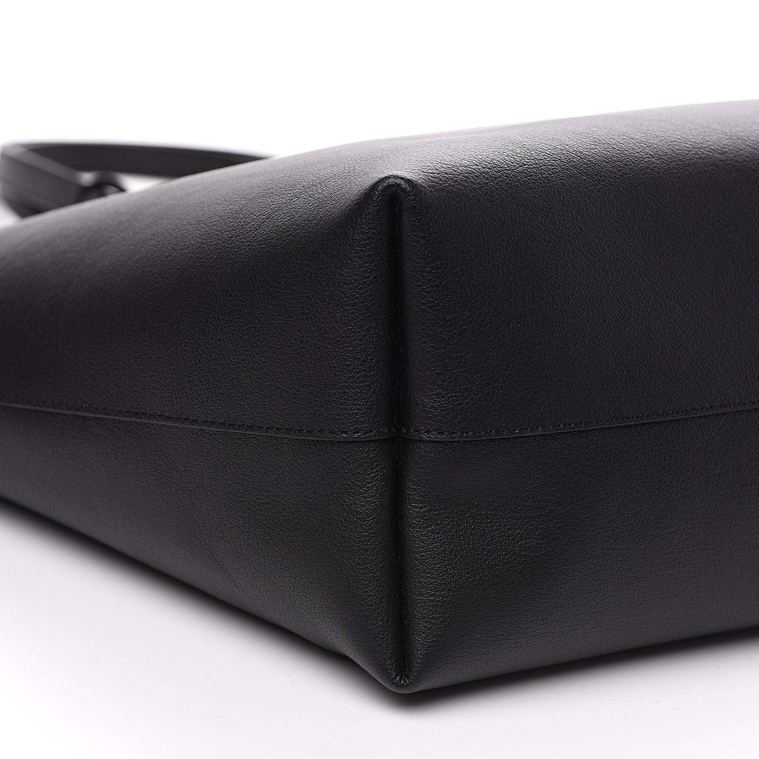 Saint Laurent Calfskin Large Shopping Tote Black 6 of 8