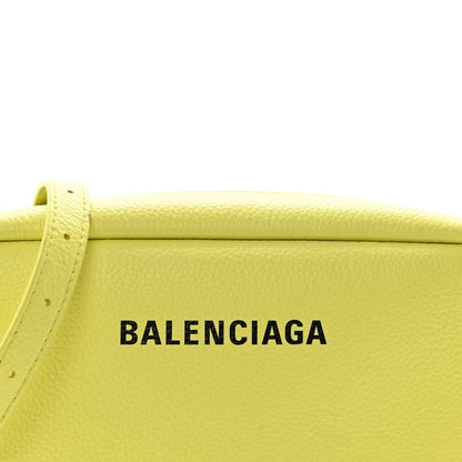 Balenciaga Calfskin Logo M Everyday Camera Bag Lime 7 of 14