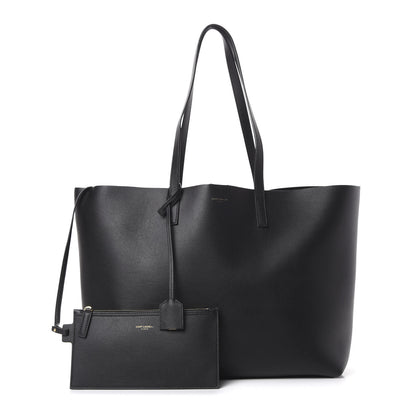 Saint Laurent Calfskin Large Shopping Tote Black 1 of 17