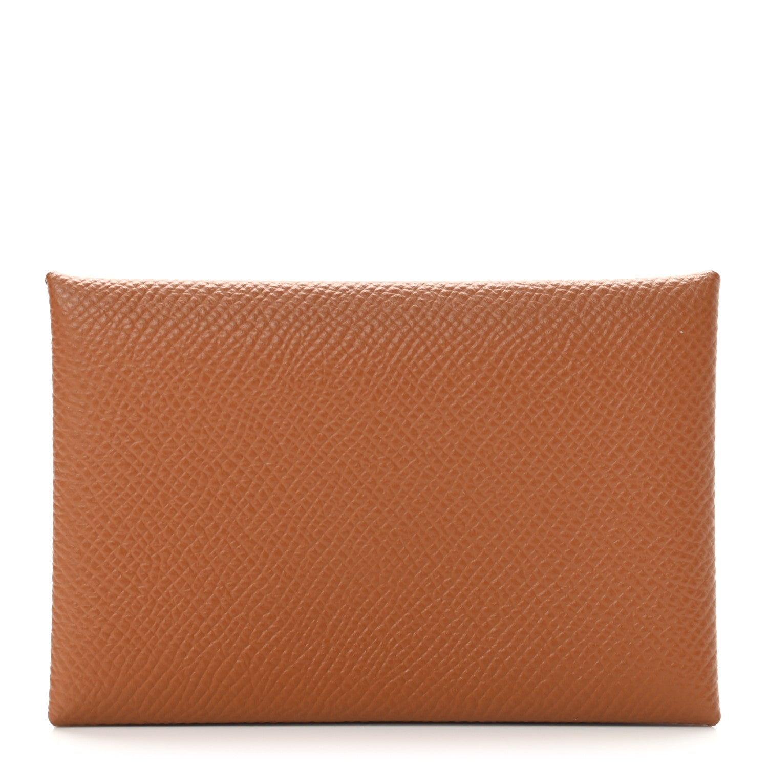 Hermes Epsom Calvi Card Case Gold 1 of 8