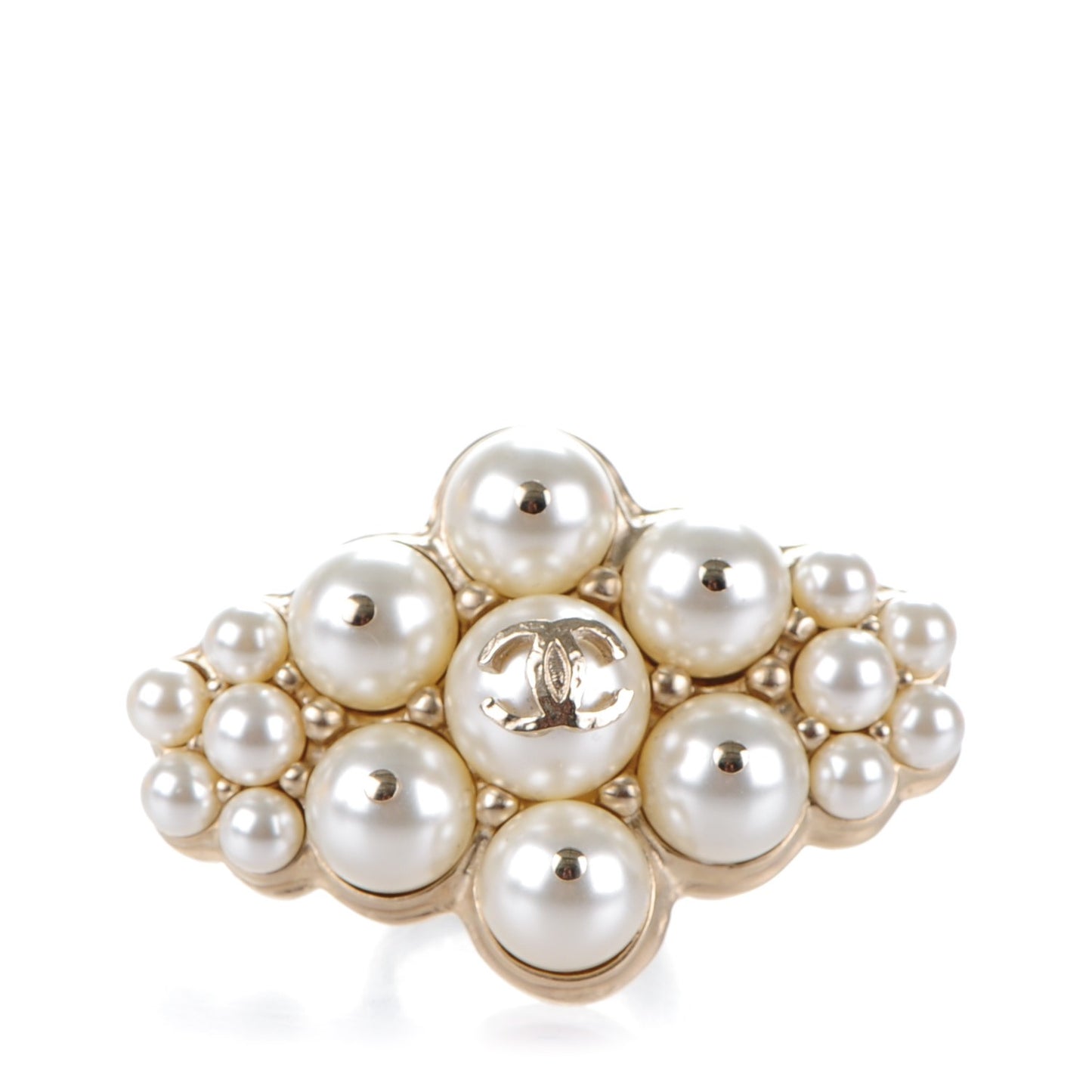 Pearl CC Ring 52 6 Gold