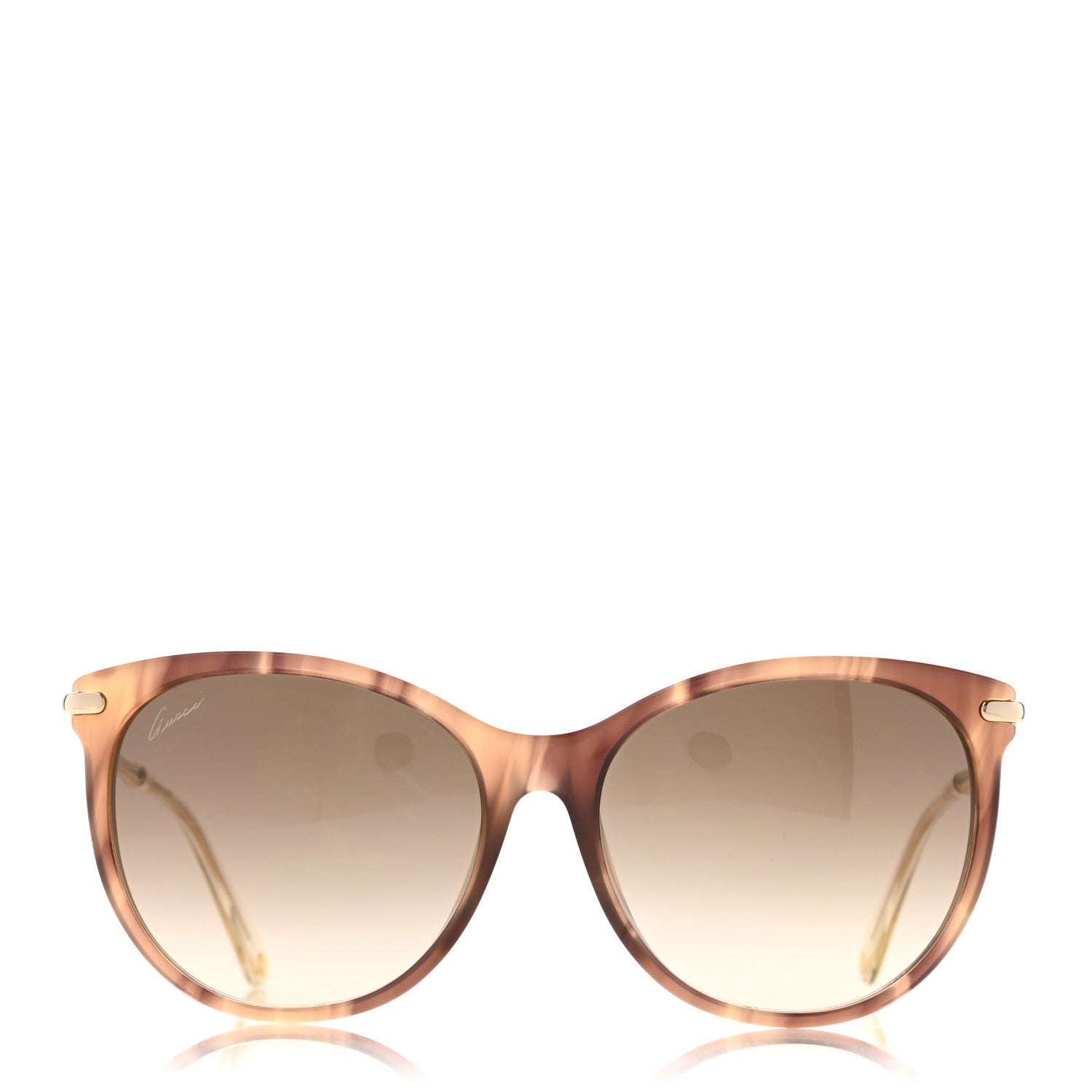 Gucci Bamboo Cat Eye Sunglasses GG3771/S Tortoise 2 of 9