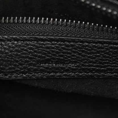 Celine Drummed Calfskin Micro Luggage Black 7 of 13