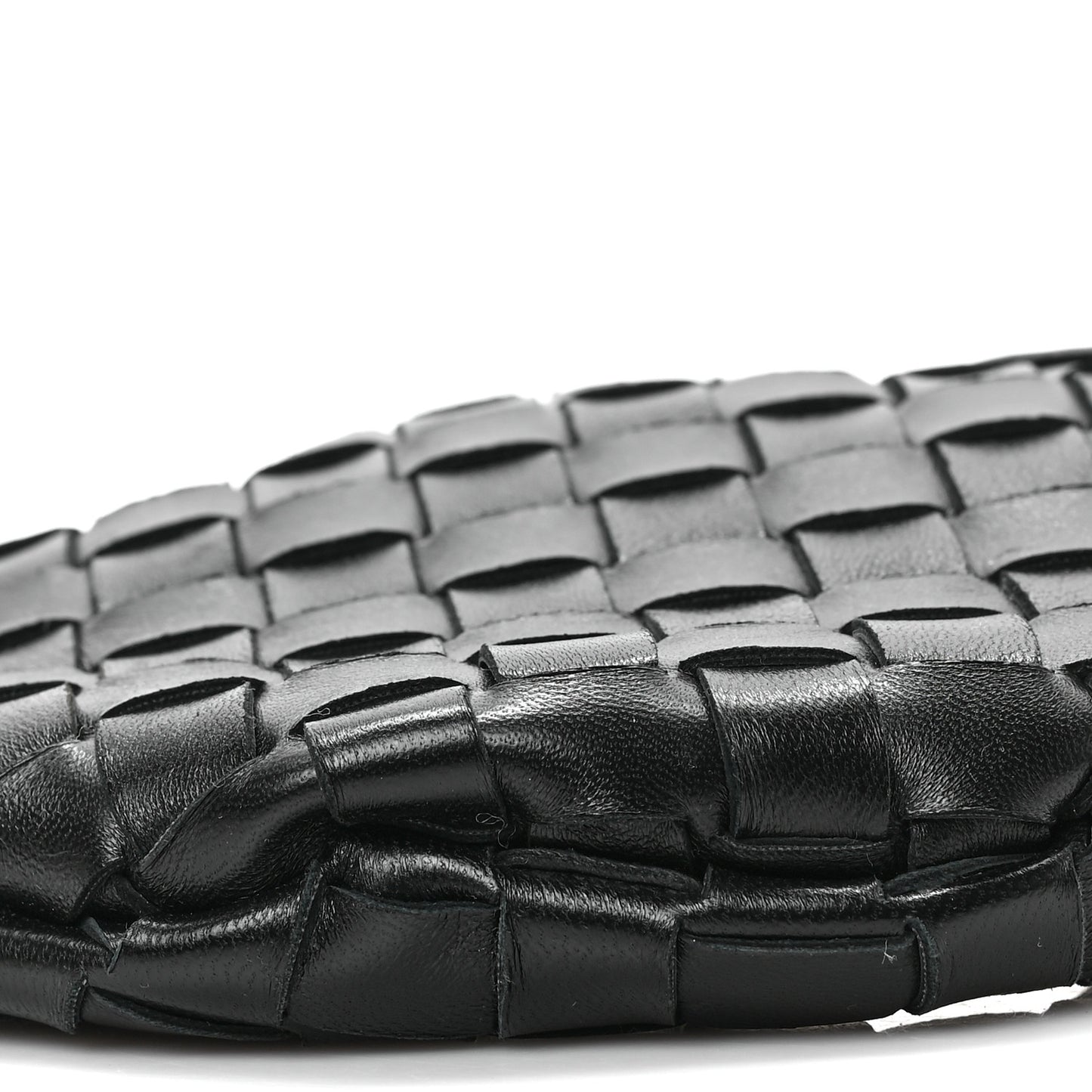 Nappa Intrecciato Mini Sardine Bag Black