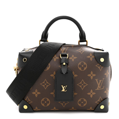 Louis Vuitton Monogram Petite Malle Souple Black 2 of 19