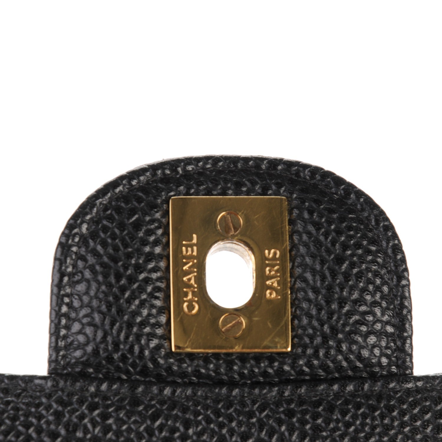 Chanel Caviar Quilted Medium Double Flap Black 6 of 9
