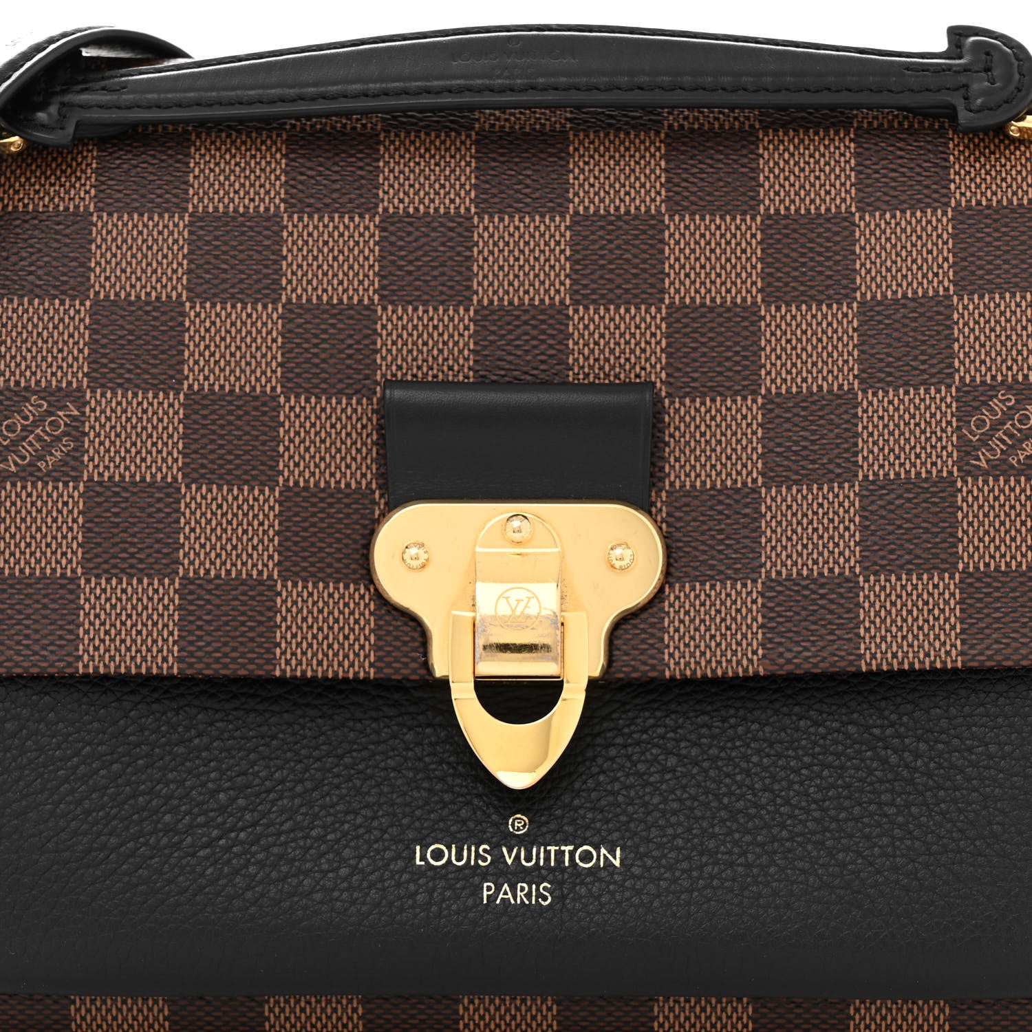 Louis Vuitton Damier Ebene Vavin PM Black 7 of 9