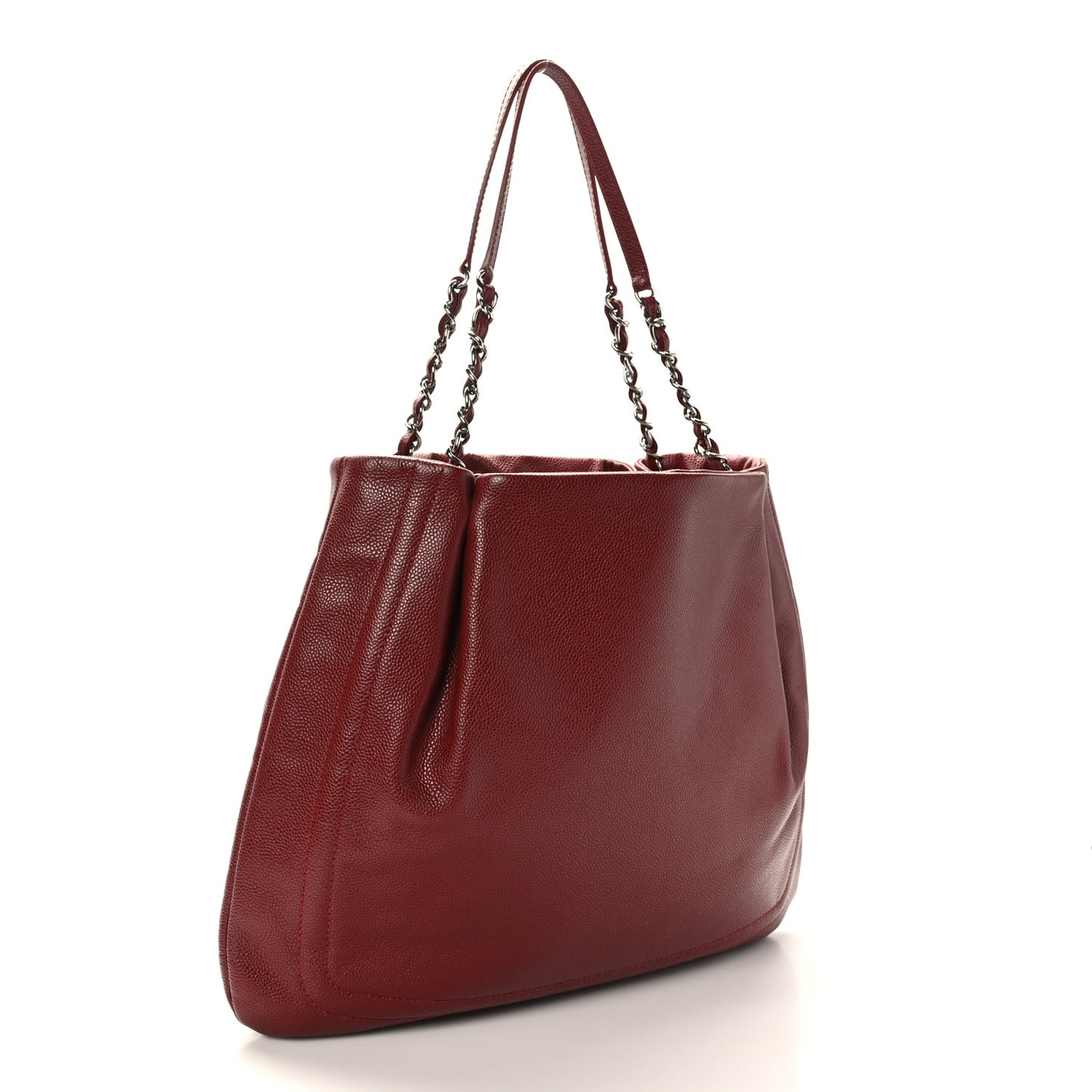 Caviar CC Timeless Shoulder Bag Red